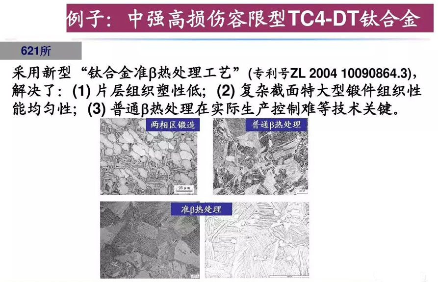 鈦合金材料組織性能關(guān)系